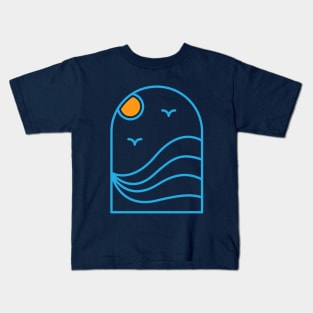 Ocean Waves 1 Kids T-Shirt